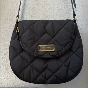 Marc Jacobs Quilted Natasha Black Crossbody Bag